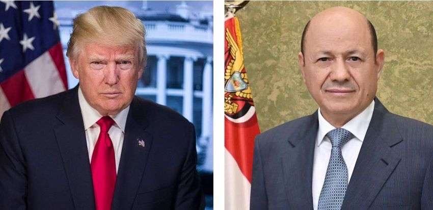 في تهنئة لافتة.. العليمي يهنئ ترامب بذكرى استقلال أمريكا