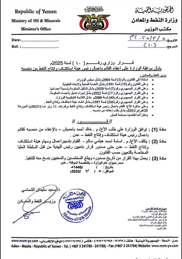 بسبب شركة بترومسيلة انهيار القطاع النفطي واستقالات جماعية من الوزارة تفاصيل 