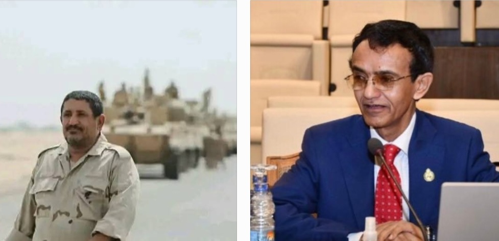 علوي الباشا بن زبع يعزي رئيس الائتلاف الوطني الجنوبي الشيخ احمد صالح العيسي بوفاة المناضل اديب العيسي 