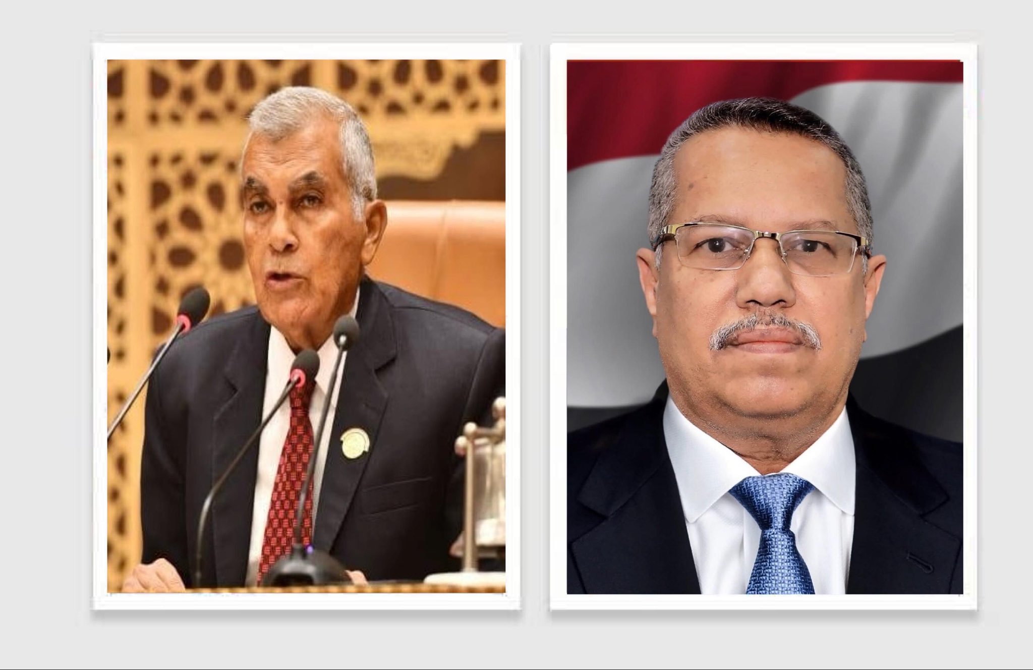 بمناسبة انتخابه رئيسا لمجلس الشيوخ المصري .. د. بن دغر يهنيء المستشار عصام الدين فريد 
