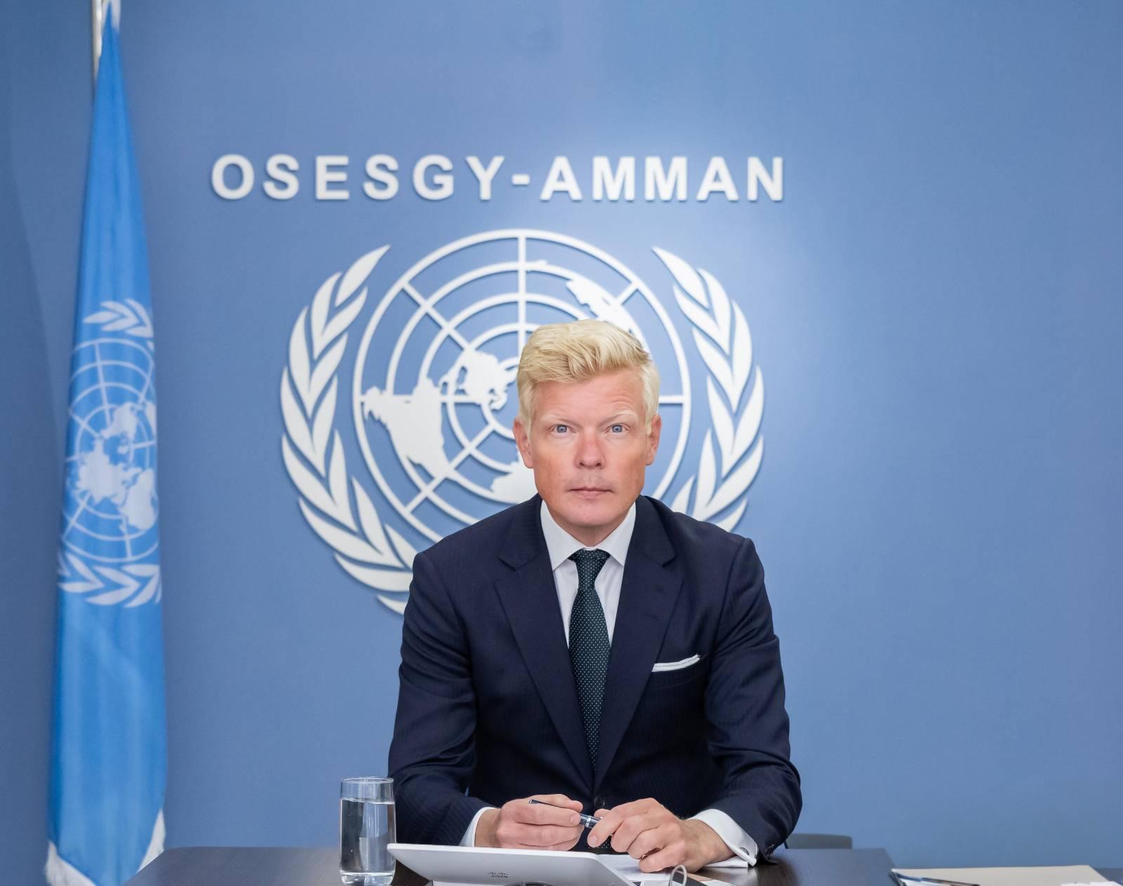 المبعوث الاممي يؤكد بان اليمنييون سئمو من الوعود ولابد من حل وقال بان استبعاد النساء من اي عملية سياسية لن تنجح شاهد ابرز ما قاله 