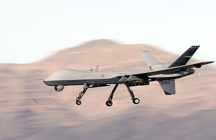 الحوثيون يسقطون مسيرة أمريكية "MQ-9" في صعدة 