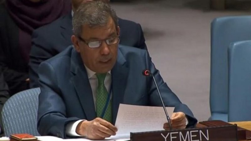 مندوب اليمن الدائم لدى الأمم المتحدة: قصف ميليشيا الحوثي لمخيمات النازحين بمأرب تسبب في تهجير 2400 أسرة
