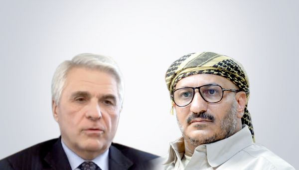 قائد المقاومة الوطنية  يناقش مع السفير الروسي المستجدات على الساحة اليمنية